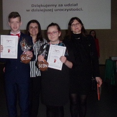 Laureaci Konkursów Wojewódzkich z nauczycielami