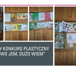 szkolny konkurs plastyczny „Zdrowo jem, dużo wiem”