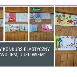 szkolny konkurs plastyczny „Zdrowo jem, dużo wiem”