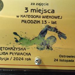 3 m w kat. wiekowej Młodzik 13 lat