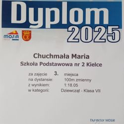 Międzyszkolne Zawody w Pływaniu- Kielce 2025