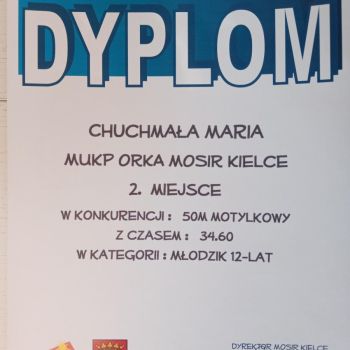 50m stylem motylkowym